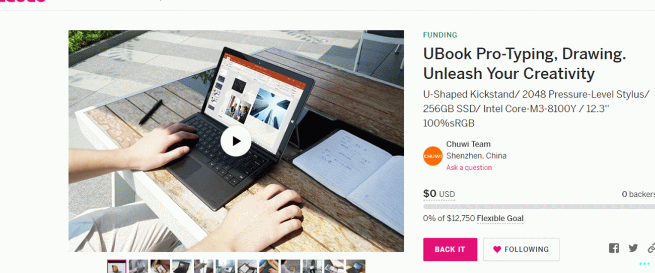 Chuwi Ubook Pro Клавиатура Купить